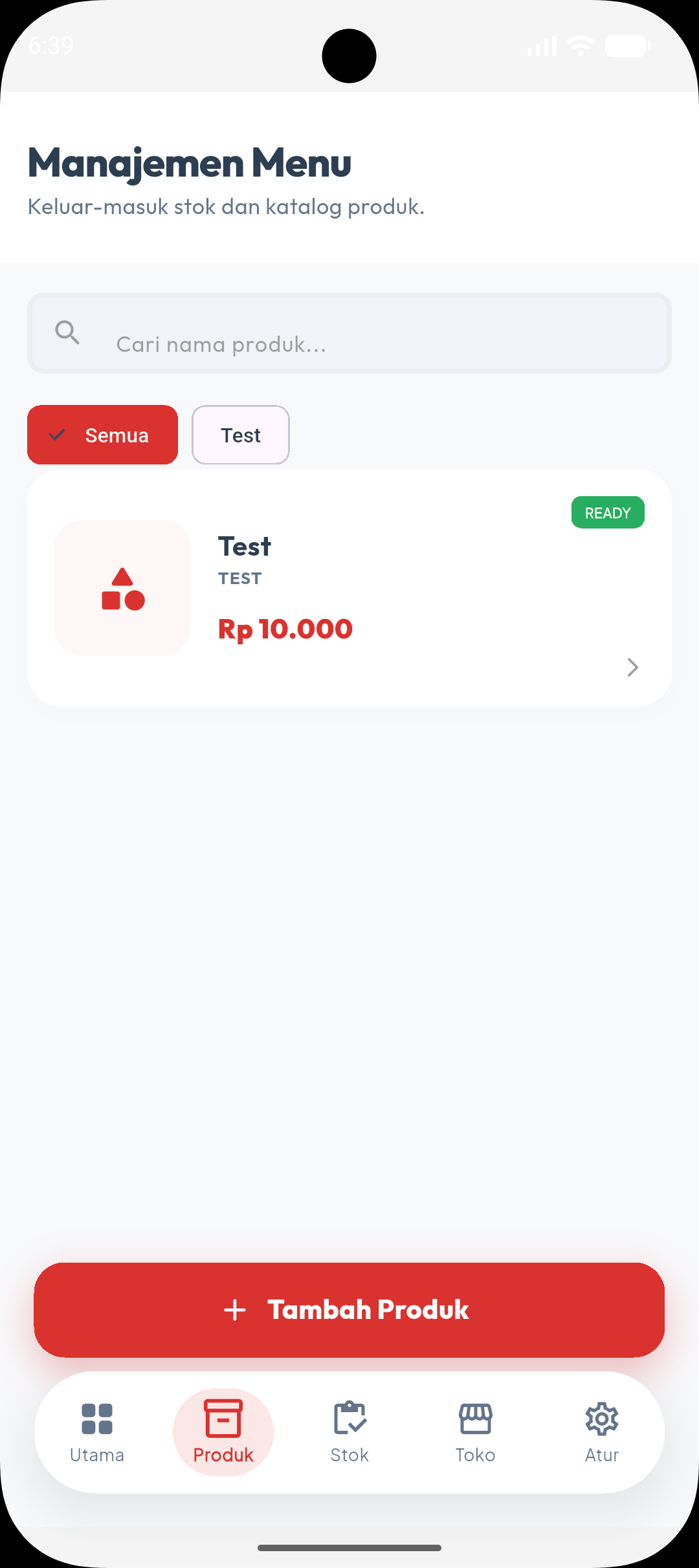 Stok Bahan